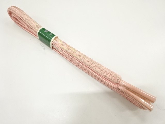 JAPANESE KIMONO / UNUSED HAND-TIED OBIJIME